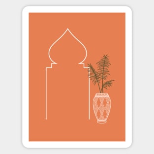 Moroccan illustration Sticker